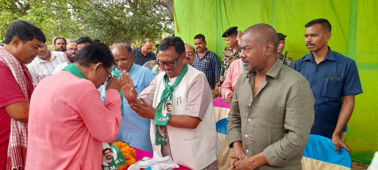 बसंत सोरेन ने नलिन सोरेन के पक्ष में वोट करने की अपली की